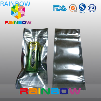 Foil la electrónica transparente delantera que empaqueta el bolso estático anti con el ziplock