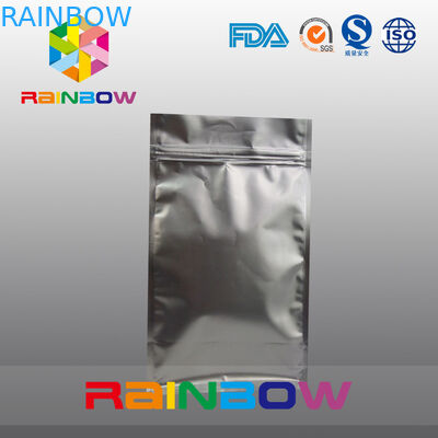 El escudete inferior de empaquetado del café lateral del sello del negro 8 de Matt empaqueta el ziplock