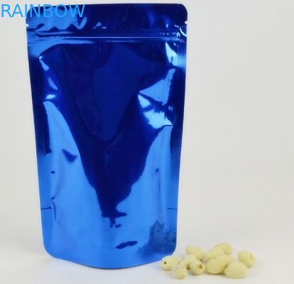 Los bolsos Ziplock llanos modificados para requisitos particulares del papel de aluminio/se levantan el empaquetado de la bolsa de la hoja