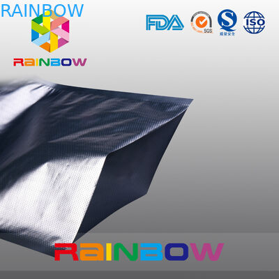 Bolso grabado en relieve del papel de aluminio/bolsos de empaquetado de la textura del vacío de la comida de la hoja