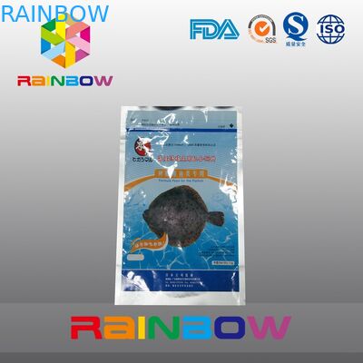 La bolsa del alimento para animales del papel de aluminio 1kg que se levanta con cebo de pesca de la cremallera empaqueta