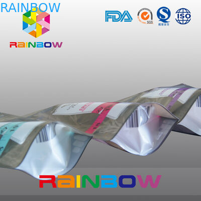 El escudete inferior ziplock plástico empaqueta para el empaquetado del azúcar/del caramelo/de la especia