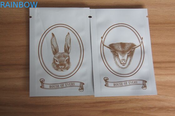 Sello ziplock blanco del apretón de Matt el mini empaqueta para la especia/la semilla/el empaquetado herbario del insence