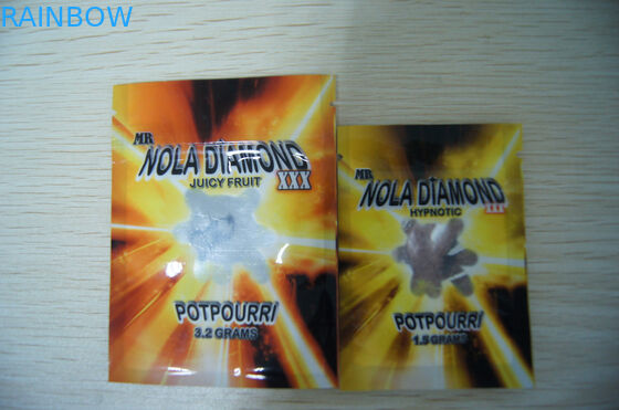 Incienso herbario de Alemania que empaqueta bolsos/el bolso Ziplock del popurrí de Nueva Zelanda con el relleno superior