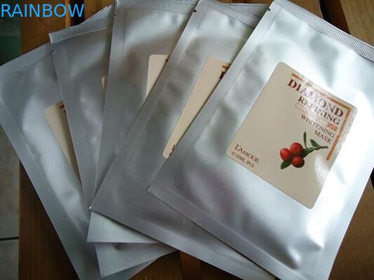 Diseño modificado para requisitos particulares bolso cosmético facial del paquete del papel de aluminio de la bolsa de la máscara