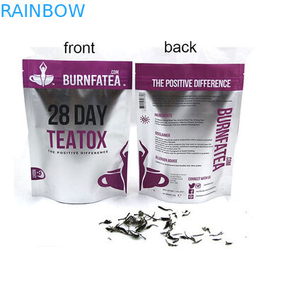 Bolsita de té impresa de Mylat que empaqueta con el Ziplock, té reconectable de encargo que empaqueta el paquete de Doy