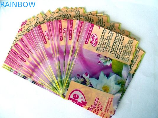 Eco - etiquetas amistosas de la manga del encogimiento para el plástico de embalar del PVC/del ANIMAL DOMÉSTICO de la botella del champú