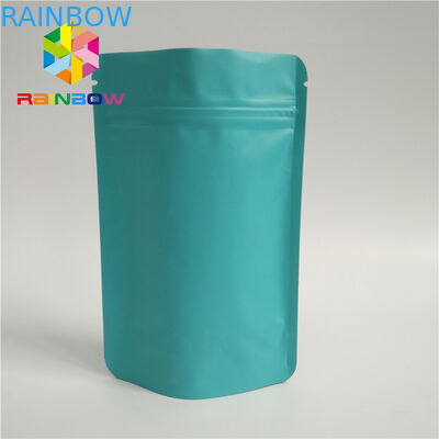 Bolsitas de té verdes naturales que empaquetan el Ziplock derecho del uno mismo superficial mate