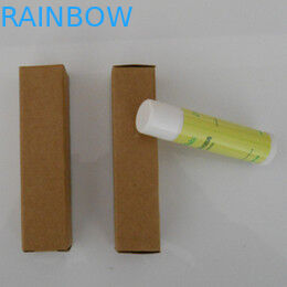 Cajas de papel revestidas del protector labial del tubo colorido del lápiz labial que empaquetan diseño modificado para requisitos particulares