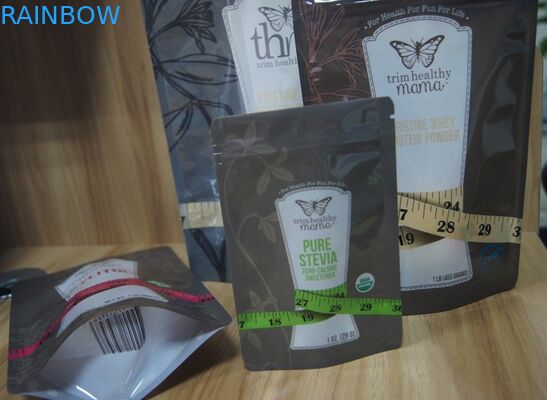 Bolsas plásticas de Doypack de diverso azúcar del sabor del ANIMAL DOMÉSTICO/PE que empaquetan con la cremallera