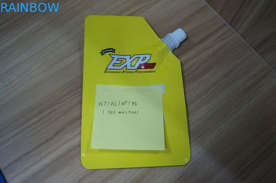 Laminado levántese la bolsa del canalón que empaqueta con el bolso de empaquetado lateral del aceite lubricante del canalón