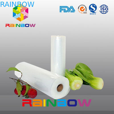 Bolsas de vacío de seguridad de alimentos texturizadas, bolsas de vacío de malla completa.