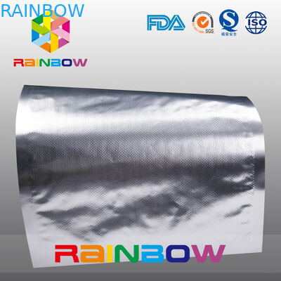 Bolsas de vacío de papel de aluminio, alimentos texturizados bolsas de sellador de vacío en relieve