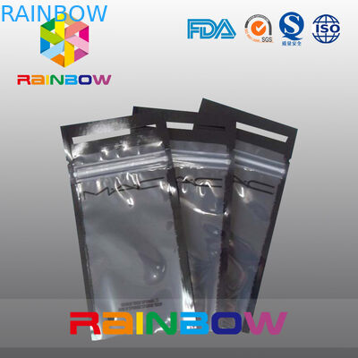 Vea a través los bolsos de empaquetado/bolsa de las auriculares/del auricular de la impresión del logotipo con el Ziplock
