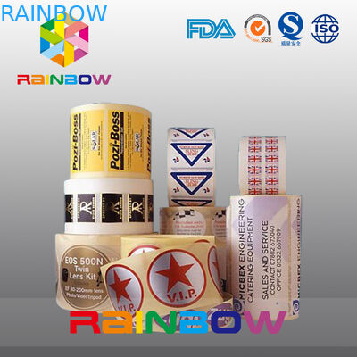 Las etiquetas autas-adhesivo de la manga del encogimiento de la copa de vino imprimieron etiquetas engomadas y la botella de vino Lables