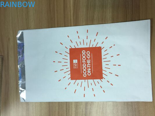 El papel de Kraft alineó la hoja dentro del diseño modificado para requisitos particulares los bolsos de empaquetado del pollo asado