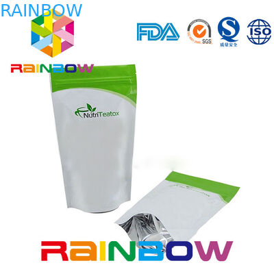 El empaquetado de la bolsa de la hoja del pistacho del papel de aluminio se levanta las bolsas Nuts del bocado Ziplock