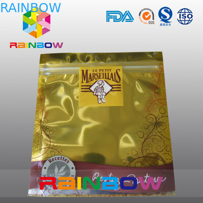 El bolso estático anti/Esd del oro que blinda productos electrónicos Zipper aduana del bolso