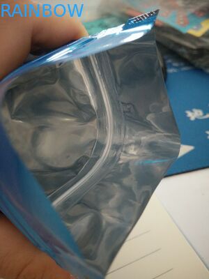 bolso de empaquetado del papel de aluminio de la cremallera de la especia de la PRECAUCIÓN 4gram/del popurrí del humo