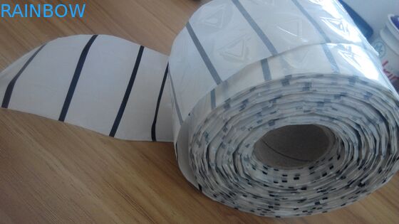 Etiquetas táctiles de encargo de la manga del encogimiento de la etiqueta de advertencia del hombre ciego con el rollo para la botella