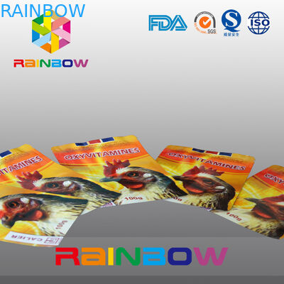 Bolsa del alimento para animales de la impresión del fotograbado con la cremallera/con referencia - a bolso lacrable del pienso