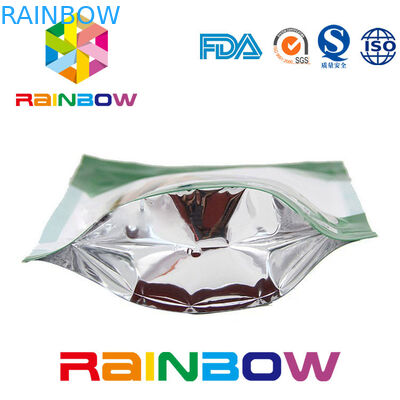 Alisar la bolsa impresa de Packaigng del polvo de la proteína del papel de aluminio con la cremallera