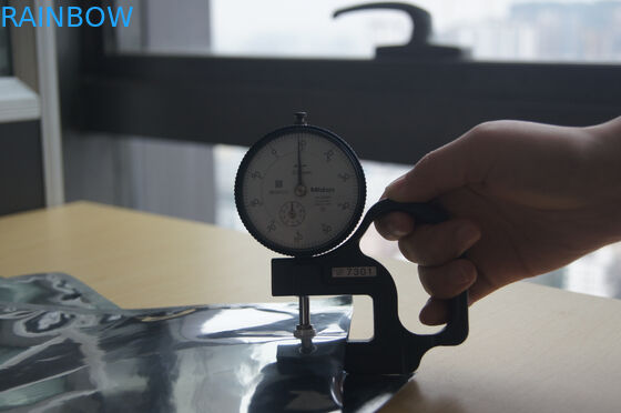 bolsa del papel de aluminio de los 20x30cm que empaqueta el sello superior del sello tres de aluminio del bolso lateral del papel