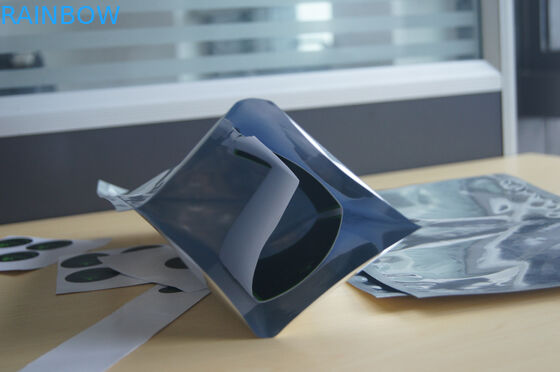 bolsa del papel de aluminio de los 20x30cm que empaqueta el sello superior del sello tres de aluminio del bolso lateral del papel