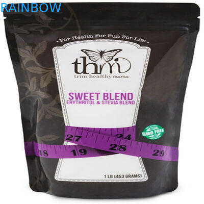 obra clásica de plata mate de Sambi del bolso del papel de aluminio del escudete del lado 400g para el grano de café