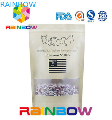 La categoría alimenticia se levanta el bolso de la cremallera para los microprocesadores/alimento para animales/bocado/galleta del coco