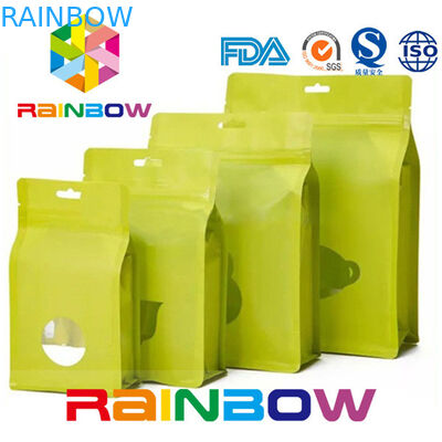 La categoría alimenticia se levanta el bolso de la cremallera para los microprocesadores/alimento para animales/bocado/galleta del coco