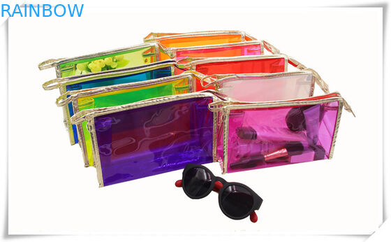 Bolsos cosméticos del papel de aluminio del sellado caliente para la máscara, impresión del fotograbado