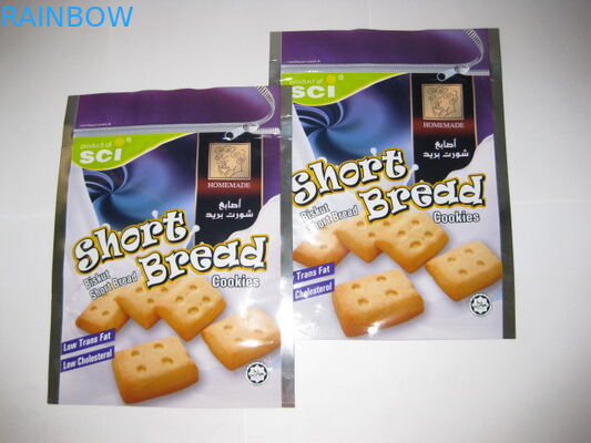 Bolsas plásticas abiertas fáciles que empaquetan el bolso de la cerradura de la cremallera del papel de aluminio