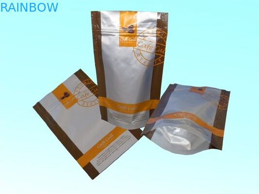 Bolsas plásticas abiertas fáciles que empaquetan el bolso de la cerradura de la cremallera del papel de aluminio