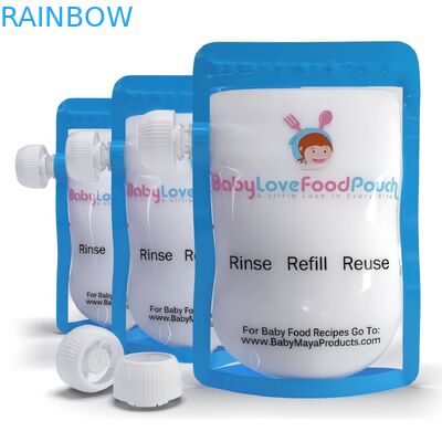 Levántese la bolsa del canalón/la bolsa lateral material laminada del canalón st/Spout para el jugo/levántese la bolsa/el bolso de empaquetado detergente del canalón