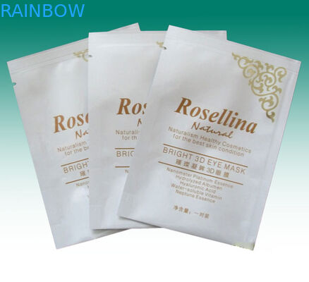 Enmascare la bolsa facial del papel de aluminio que empaqueta con la muesca del rasgón/el agujero de la caída