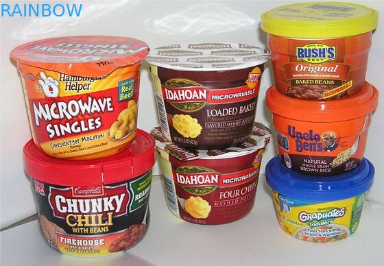 La manga del encogimiento blanco como la leche del PVC/del ANIMAL DOMÉSTICO etiqueta la impresión sensible al calor del fotograbado