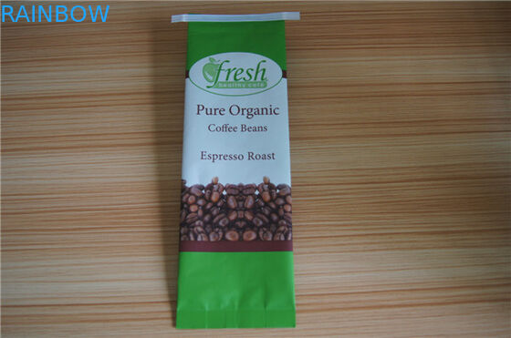 Bolso de empaquetado de empaquetado del sello del patio de la bolsa de la hoja del escudete del lado del papel de aluminio de Matt