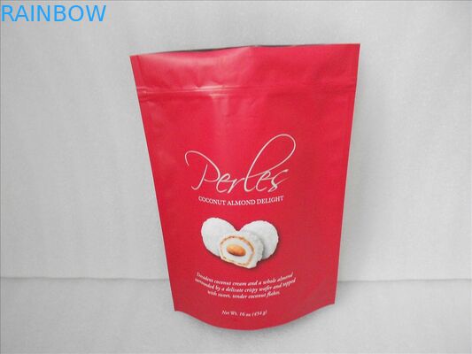 El papel de aluminio de Matt plástico se levanta las bolsas Eco a prueba de humedad amistoso