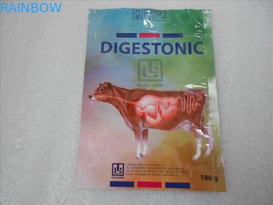 La aduana imprimió los pequeños bolsos de Mylar/bolsa reutilizables laminados del papel de aluminio