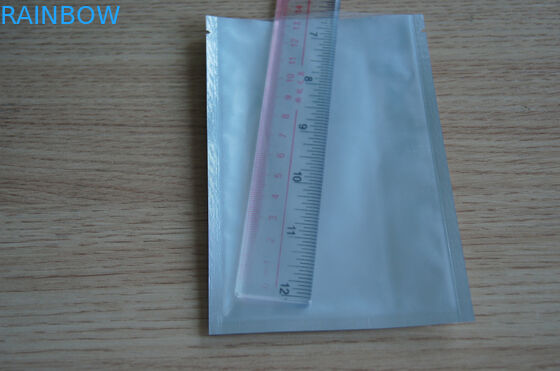 Bolsa sellada tres lados reutilizable de la hoja que empaqueta el bolso plástico de Malar con la cerradura de la cremallera