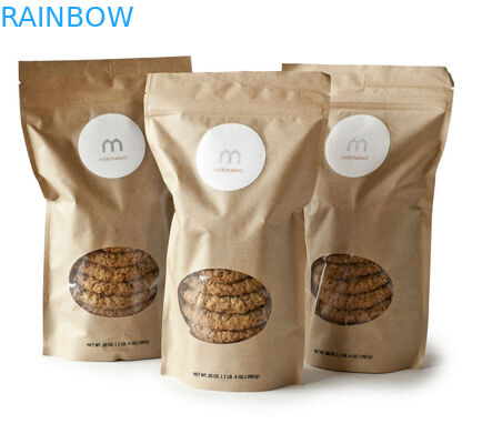 Los bolsos laminados aluminio del almacenamiento de la comida de Mylar, se levantan las bolsas de papel