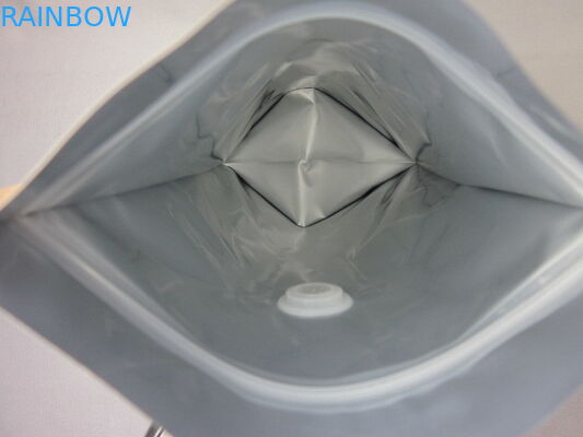 El té del café se levanta la bolsa del papel de aluminio que empaqueta el bolso Ziplock 250g 500g de Kraft