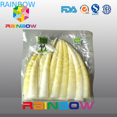 Bolsas de sello de vacío para alimentos de frutas ecológicos con bolsas de malla de rollo / vegetales