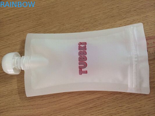 Bolsas reutilizables herméticas de los alimentos para niños con la cremallera doble inferior