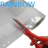 Rolos de seguridad de alimentos transparentes Bolsas de sello de vacío de alimentos con impresión en gravura