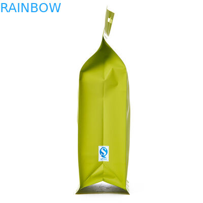 Los bolsos de empaquetado del té del papel de Kraft se levantan los bolsos de aluminio del envase de plástico con el ziplock