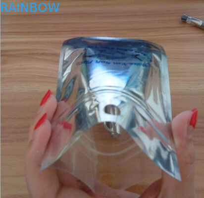 Bolsa plástica suave modificada para requisitos particulares de la hoja del cebo que empaqueta para el gusano de pesca con el lado claro