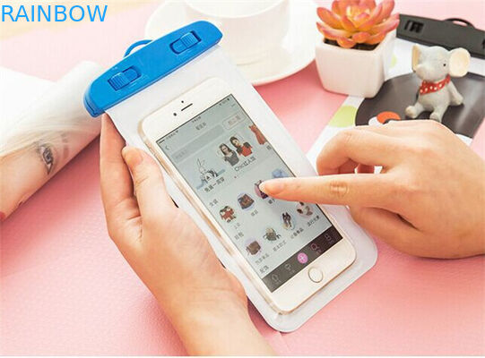 5,5 avance lentamente el bolso universal del teléfono de la prenda impermeable del PVC para Iphone 6s 6 más