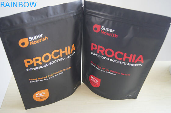 Ziplock levántese la bolsa de la hoja del papel de aluminio que empaqueta para el té/el café/el líquido